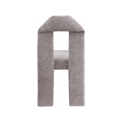 Bennett Grey Chenille Fabric Dining Chair, Set of 2
