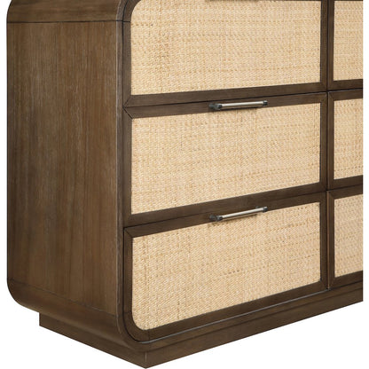 Windsor Brown Solid Wood Dresser
