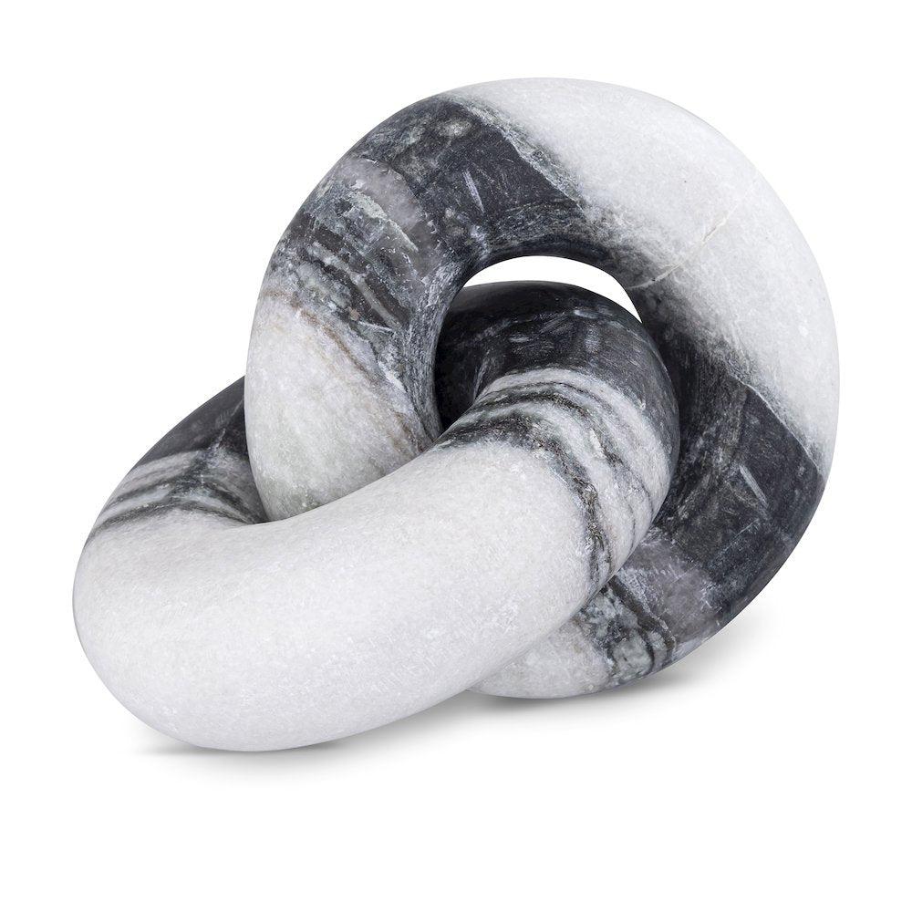 Knot Panda Marble Decorative Knot