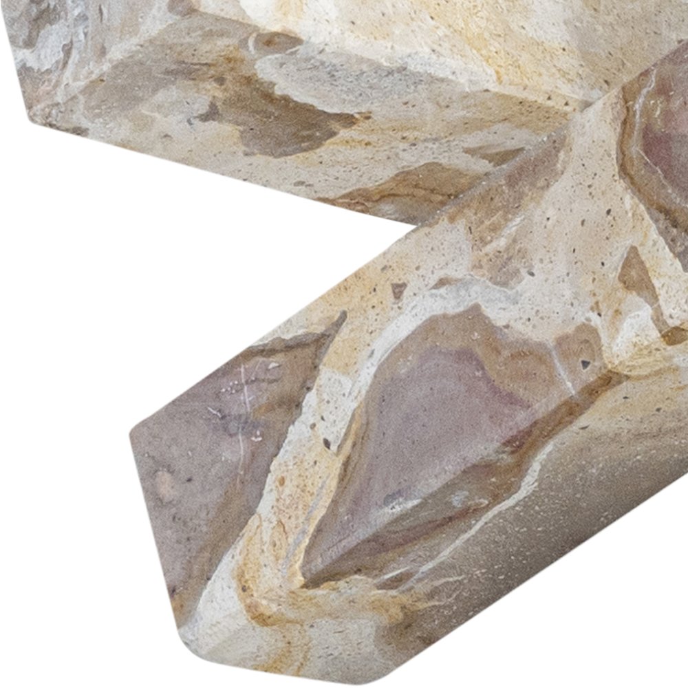 Stix Beige Marble Decorative Object