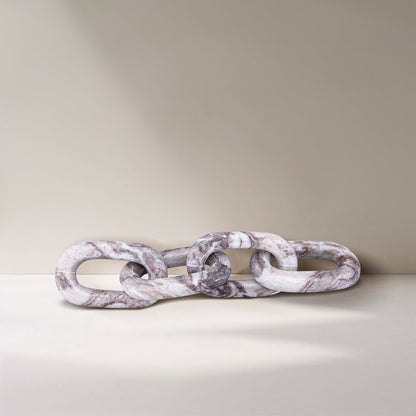 Lynx Brown Marble Decorative Chain Links