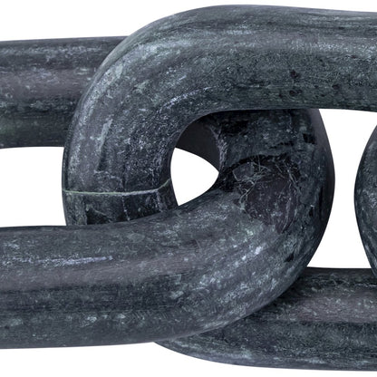 Lynx Green Marble Decorative Chain Links