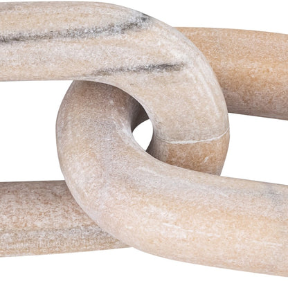 Lynx Pink Marble Decorative Chain Links