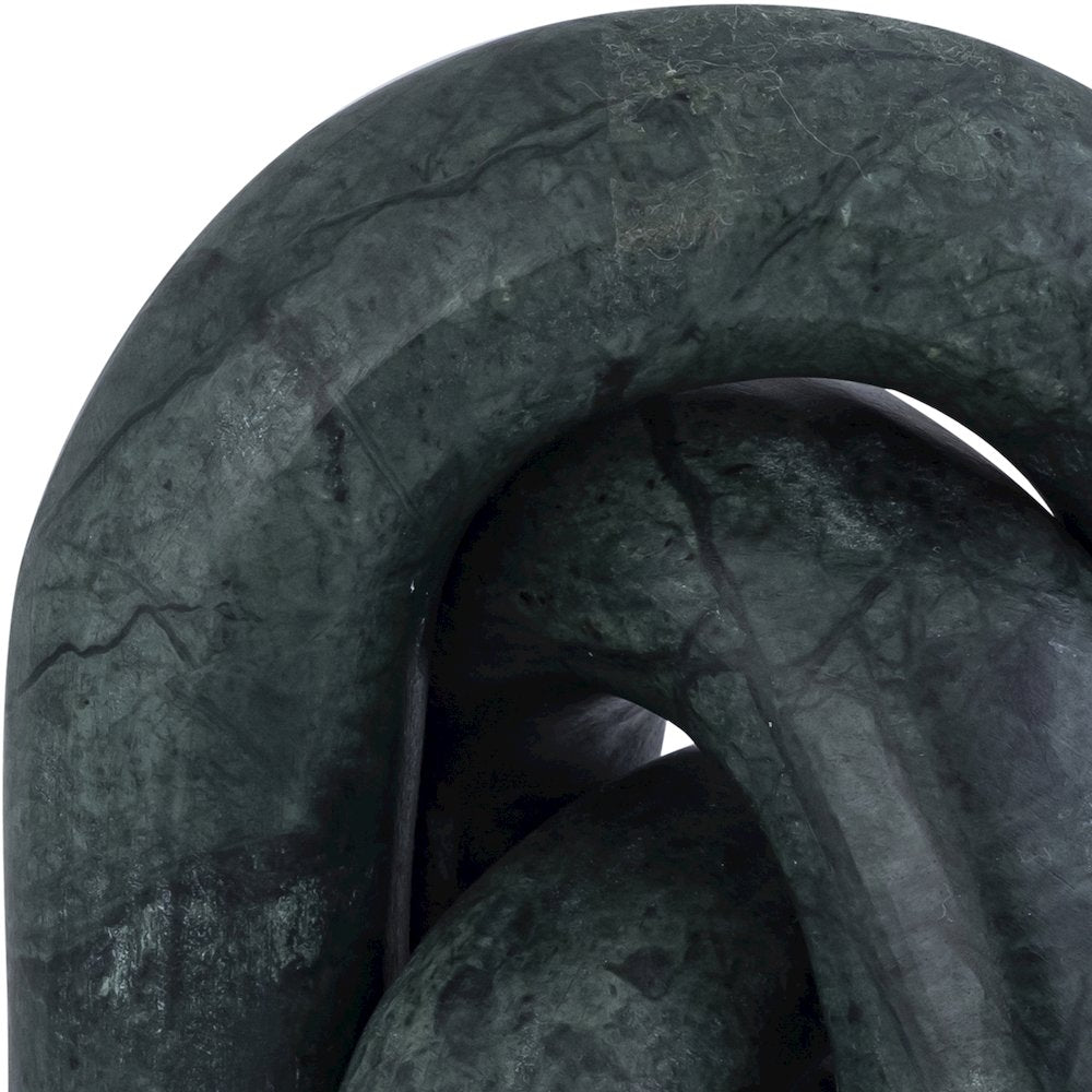 Arco Green Marble 3pc. Decorative Object