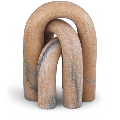 Arco Pink Marble 3pc. Decorative Object