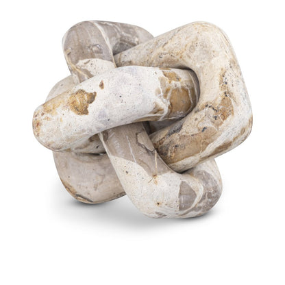 Bond Beige Marble Decorative Knot
