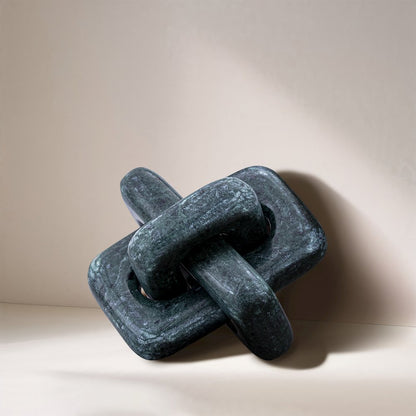 Bond Green Marble Decorative Knot