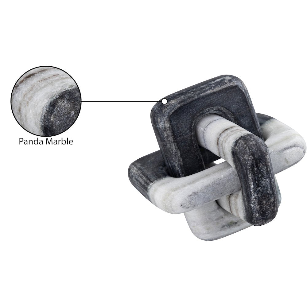 Bond Panda Marble Decorative Knot