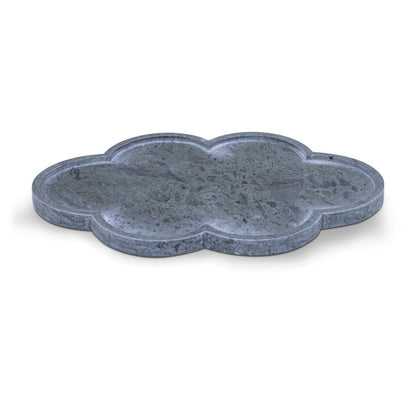 Rimini Green Clover Shaped Marble Tray