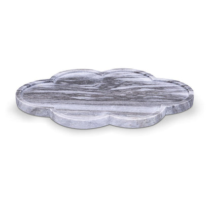 Rimini Panda Clover Shaped Marble Tray
