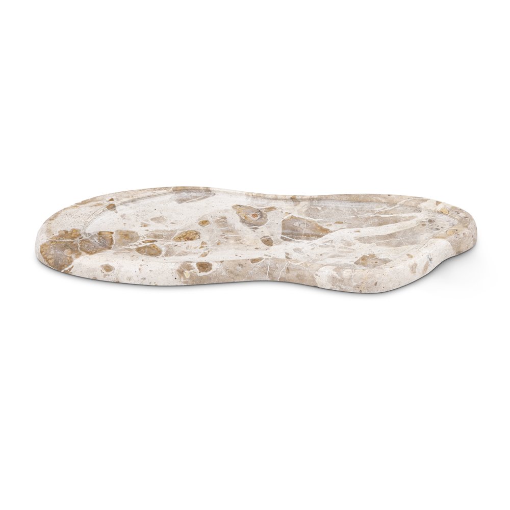 Arezzo Beige Marble Tray