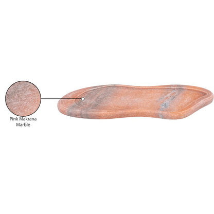 Arezzo Pink Marble Tray
