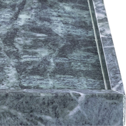 Barletta Green Square Marble Tray