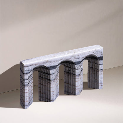 Curva Panda Marble Decorative Object