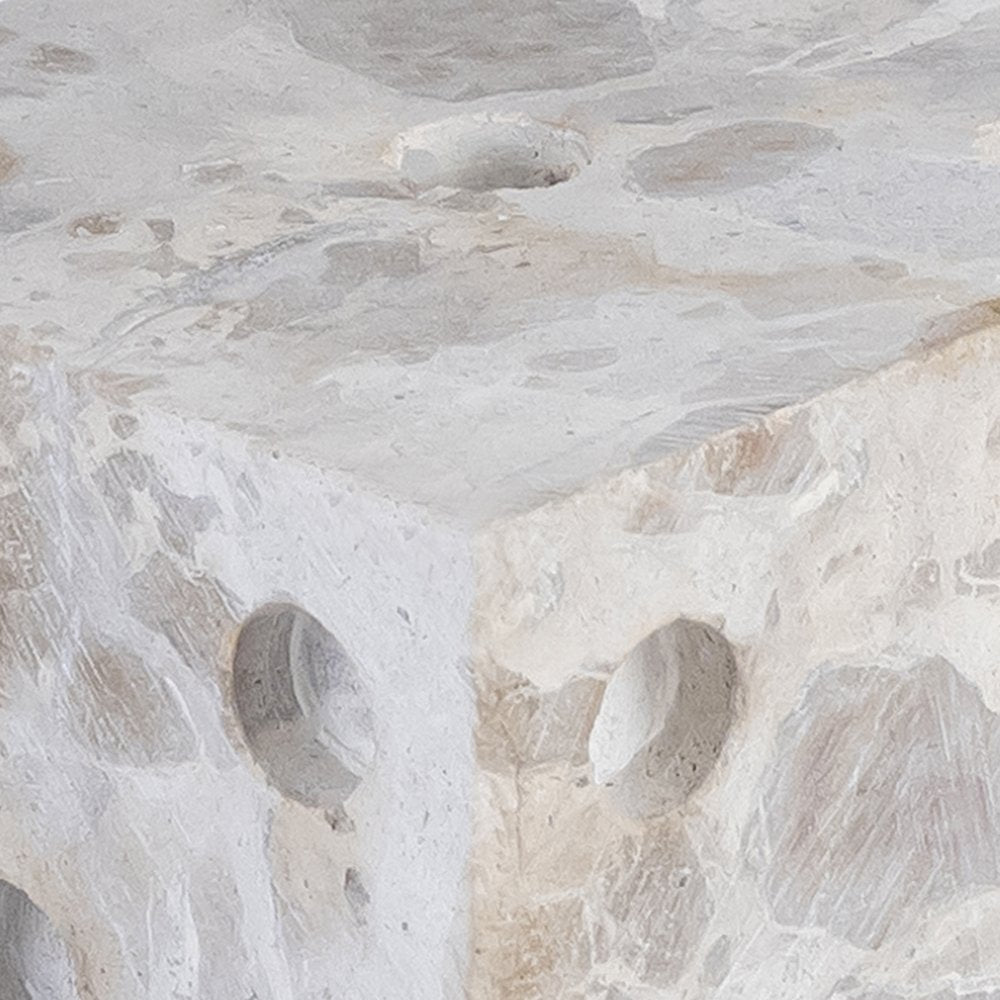 Dice Beige Marble Decorative Dice