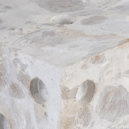 Dice Beige Marble Decorative Dice