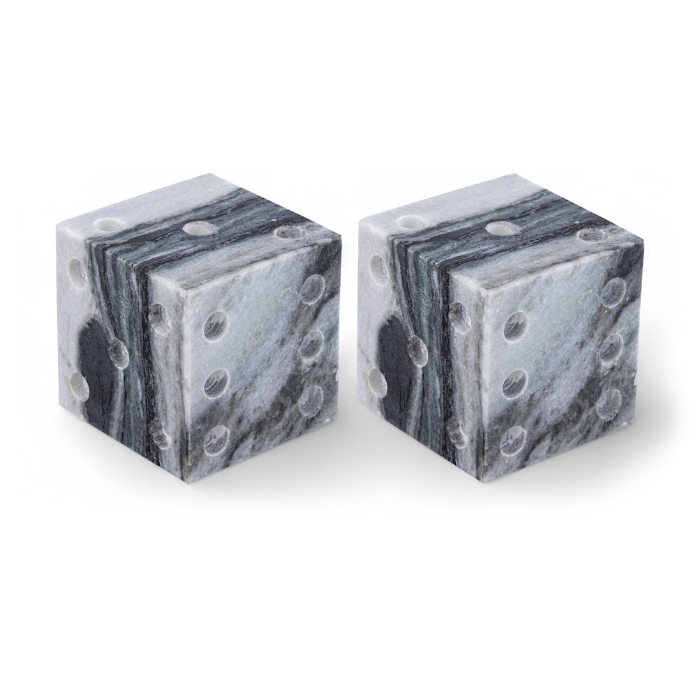 Dice Panda Marble Decorative Dice