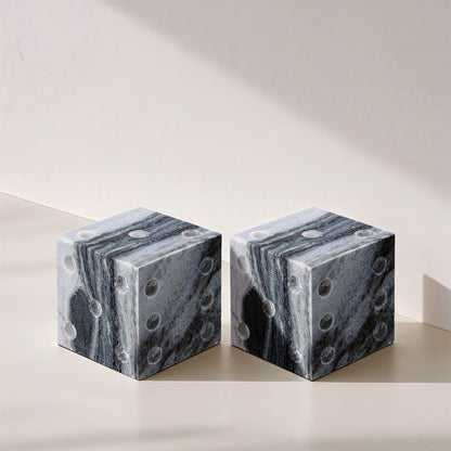 Dice Panda Marble Decorative Dice