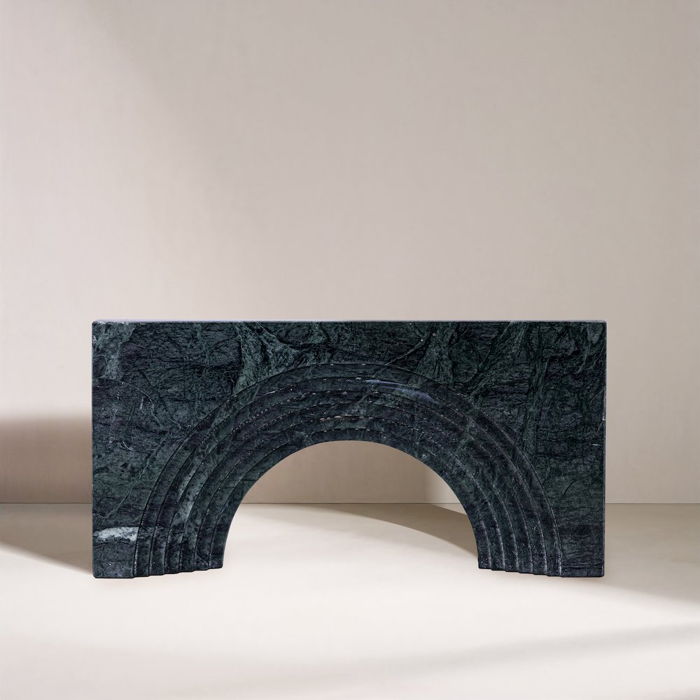 Cambre Green Marble Decorative Object