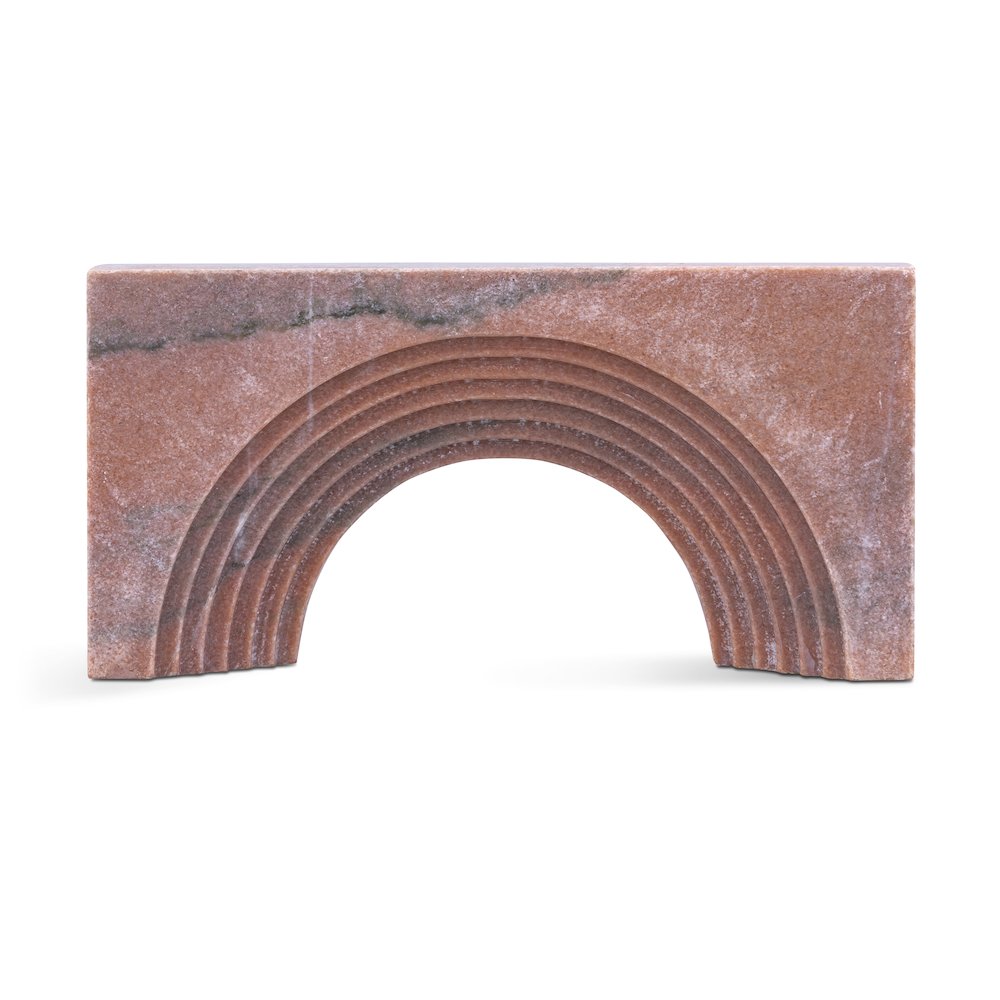 Cambre Pink Marble Decorative Object