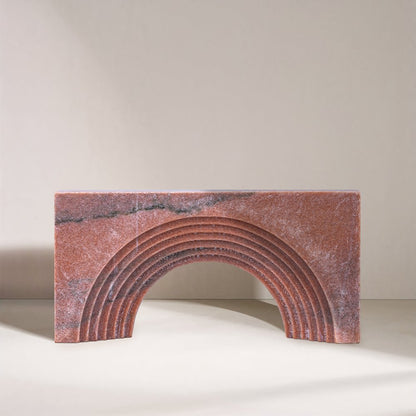Cambre Pink Marble Decorative Object