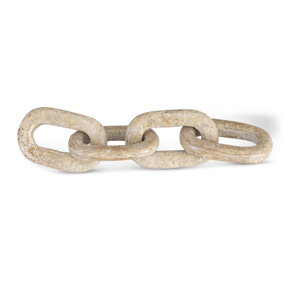 Lynx Beige Travertine Decorative Chain Links