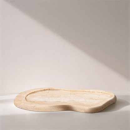 Arezzo Beige Travertine Tray