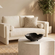 Calyx Black Aluminum Decorative Bowl