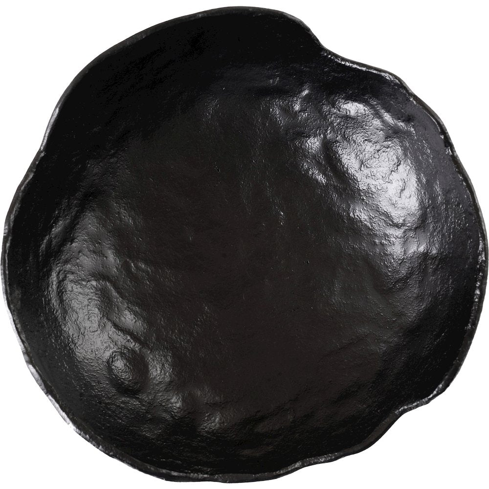 Calyx Black Aluminum Decorative Bowl