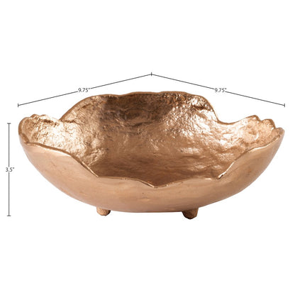 Calyx Brass Aluminum Decorative Bowl