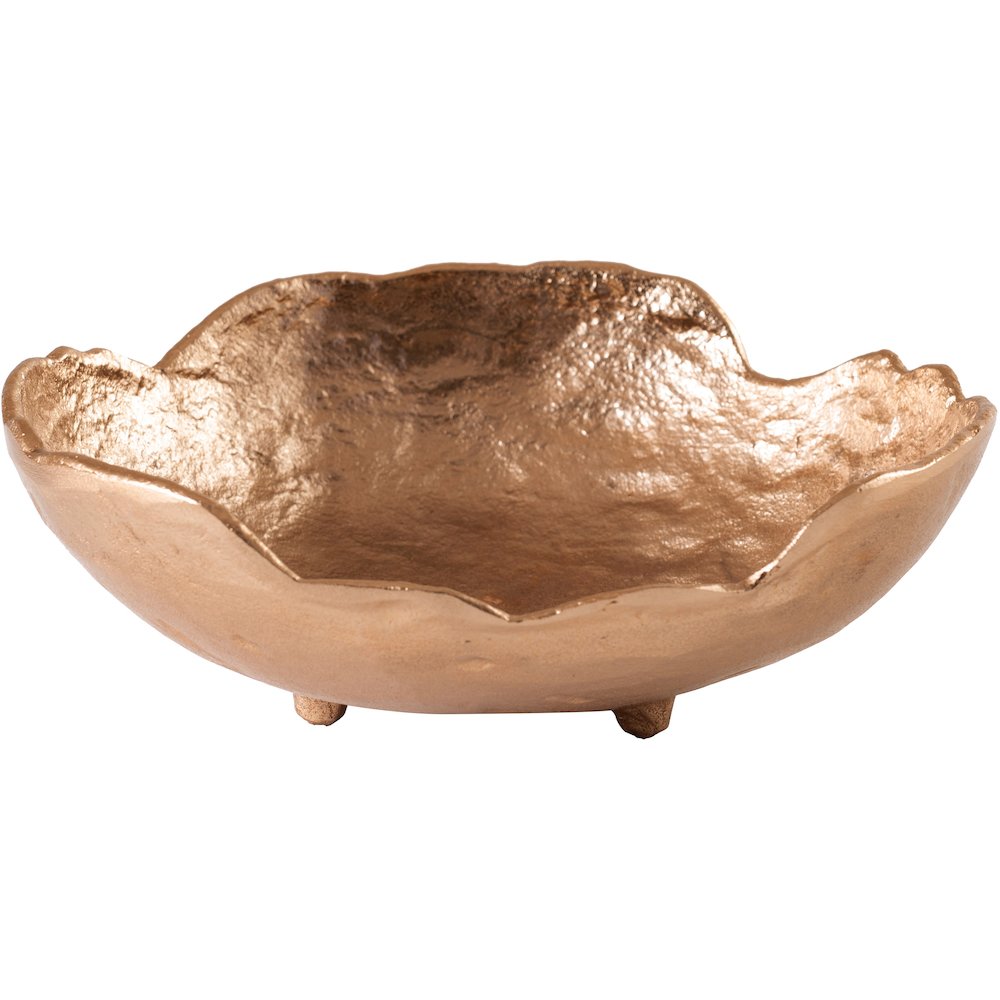 Calyx Brass Aluminum Decorative Bowl