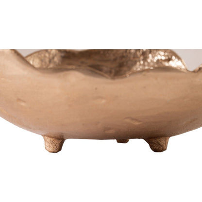 Calyx Brass Aluminum Decorative Bowl