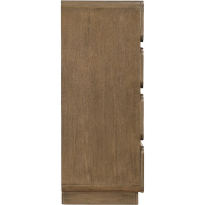 Adagio Brown Solid Wood And Oak Veneer Chest