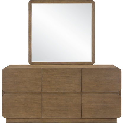 Adagio Brown Solid Wood And Oak Veneer Dresser