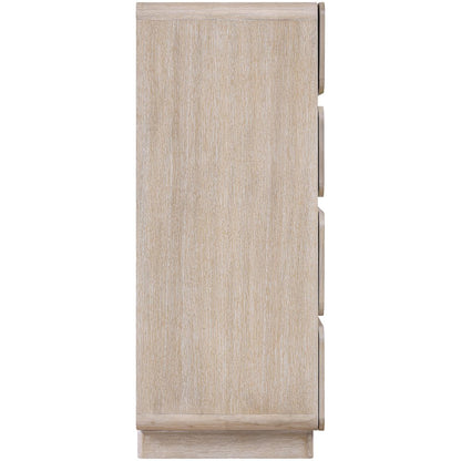 Adagio Natural Solid Wood And Oak Veneer Chest