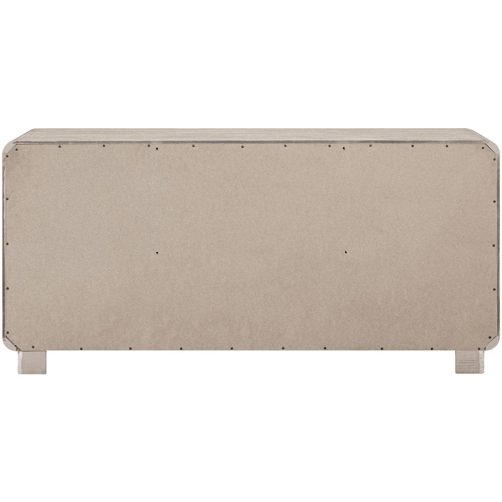 Adagio Natural Solid Wood And Oak Veneer Dresser