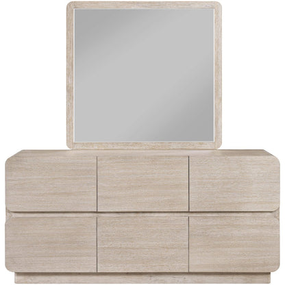 Adagio Natural Solid Wood And Oak Veneer Dresser