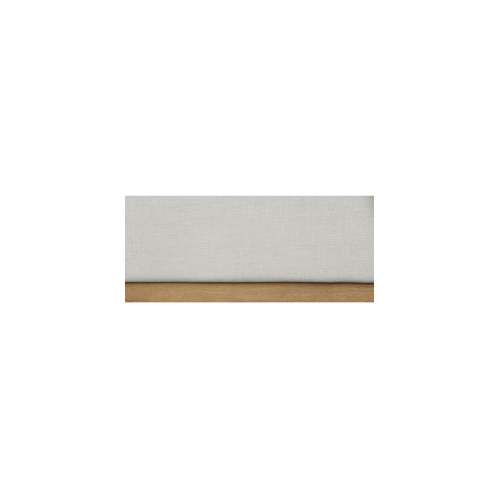 Alfie Cream Linen Textured Fabric King Bed