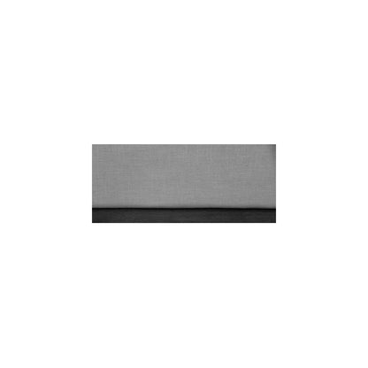 Alfie Grey Linen Textured Fabric King Bed