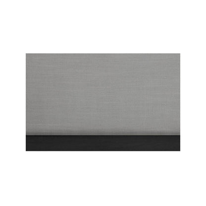 Alfie Grey Linen Textured Fabric Twin Bed