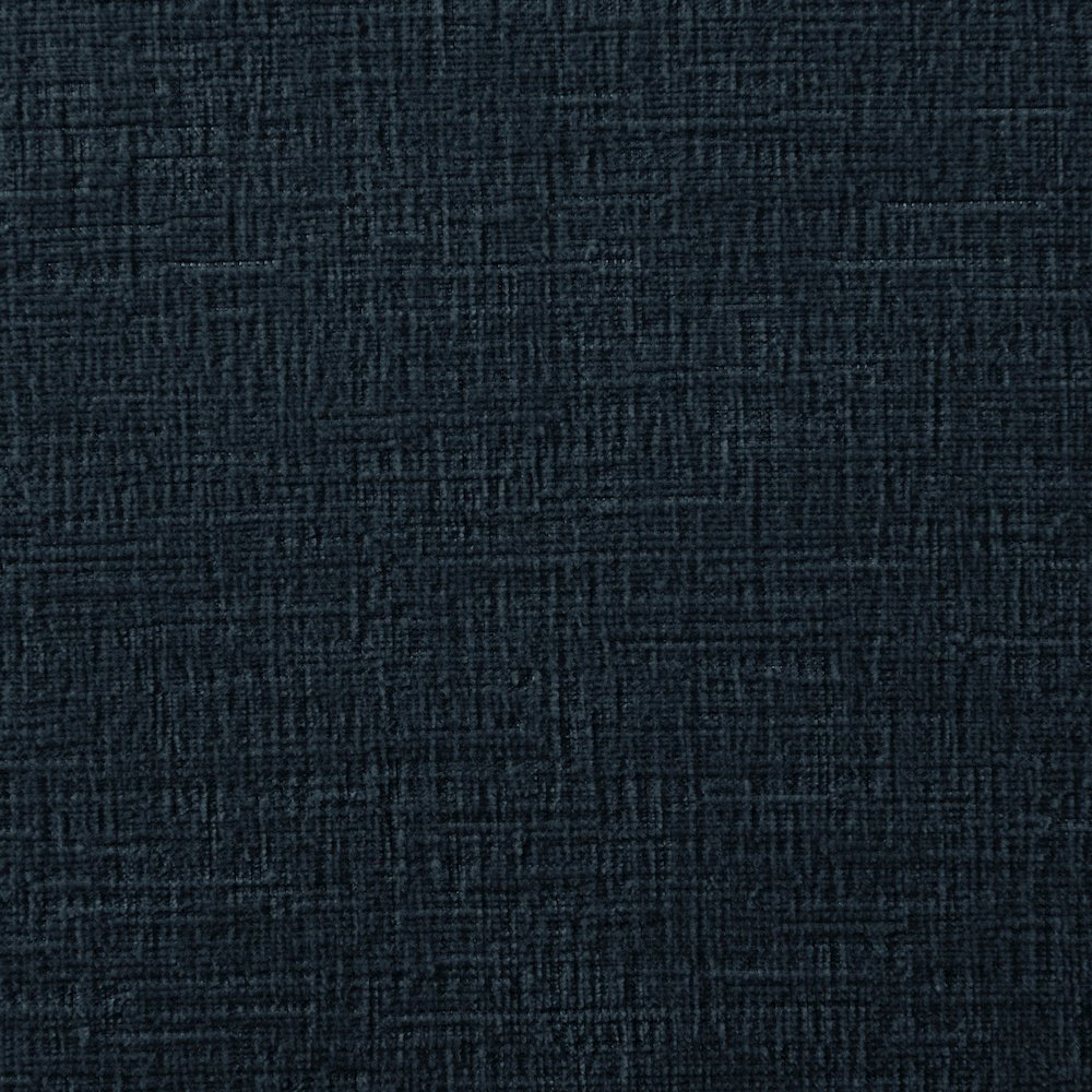Andaz Navy Chenille Fabric Upholstered Twin Bed