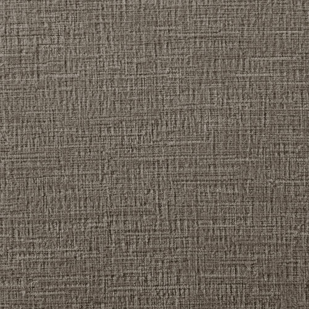 Andaz Taupe Chenille Fabric Upholstered Twin Bed