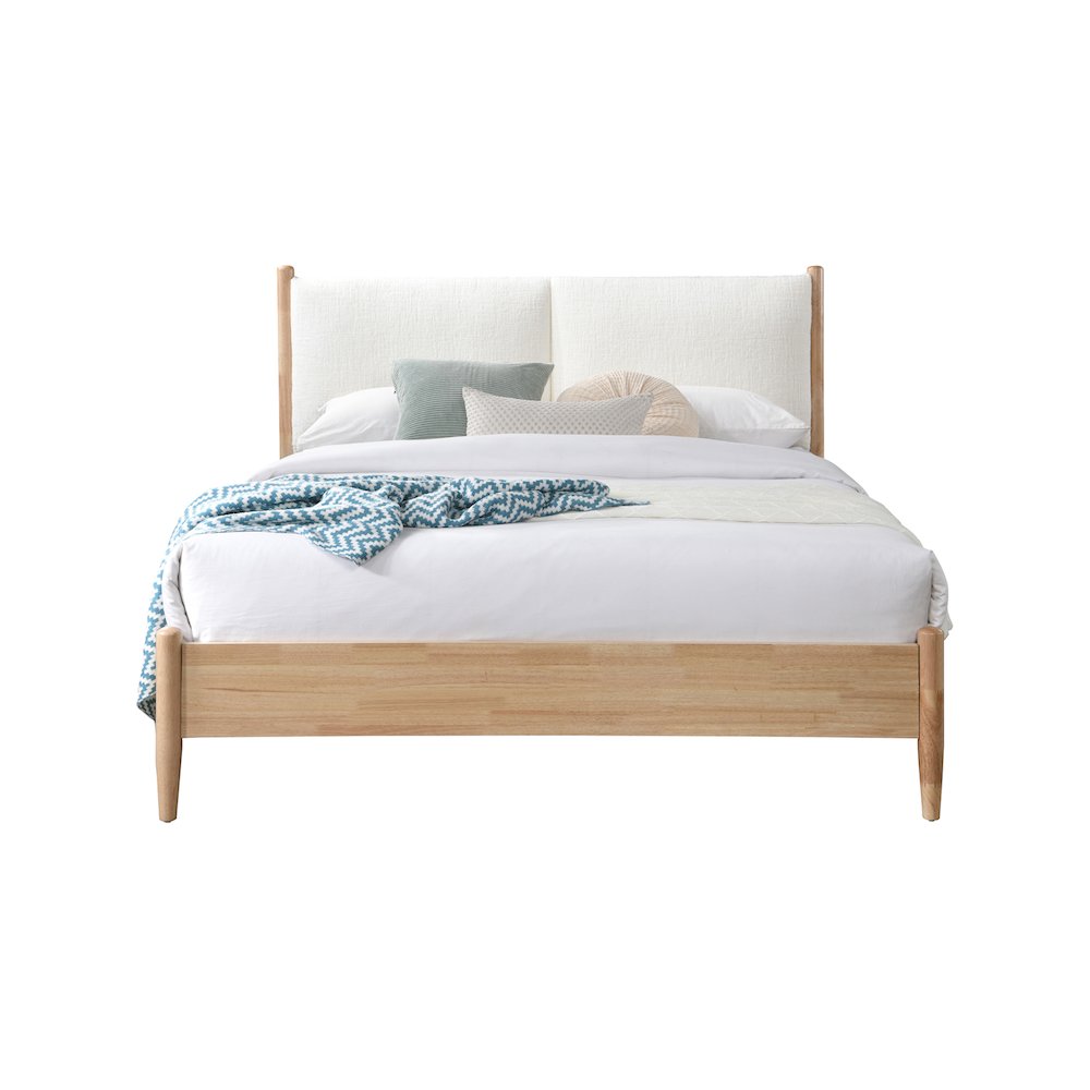 Arbor Cream Fabric Full Bed
