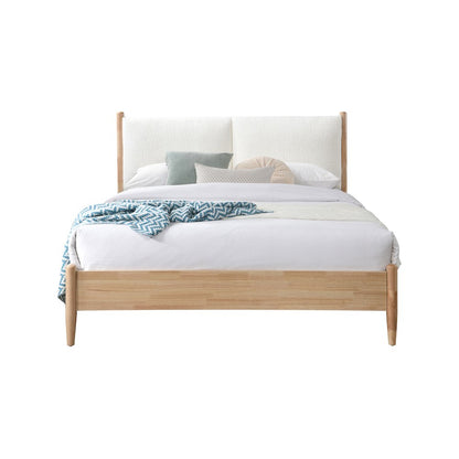Arbor Cream Fabric Full Bed