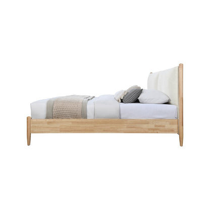 Arbor Cream Fabric King Bed