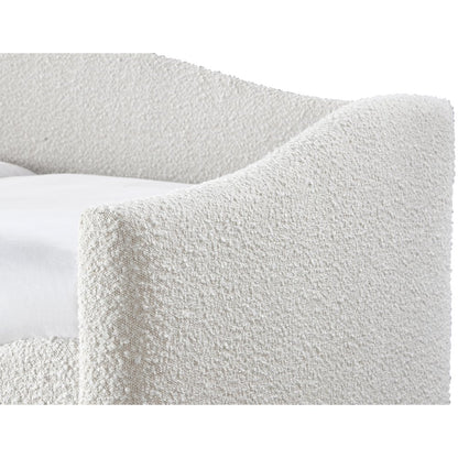 Arlo Cream Boucle Fabric Upholstered Twin Daybed