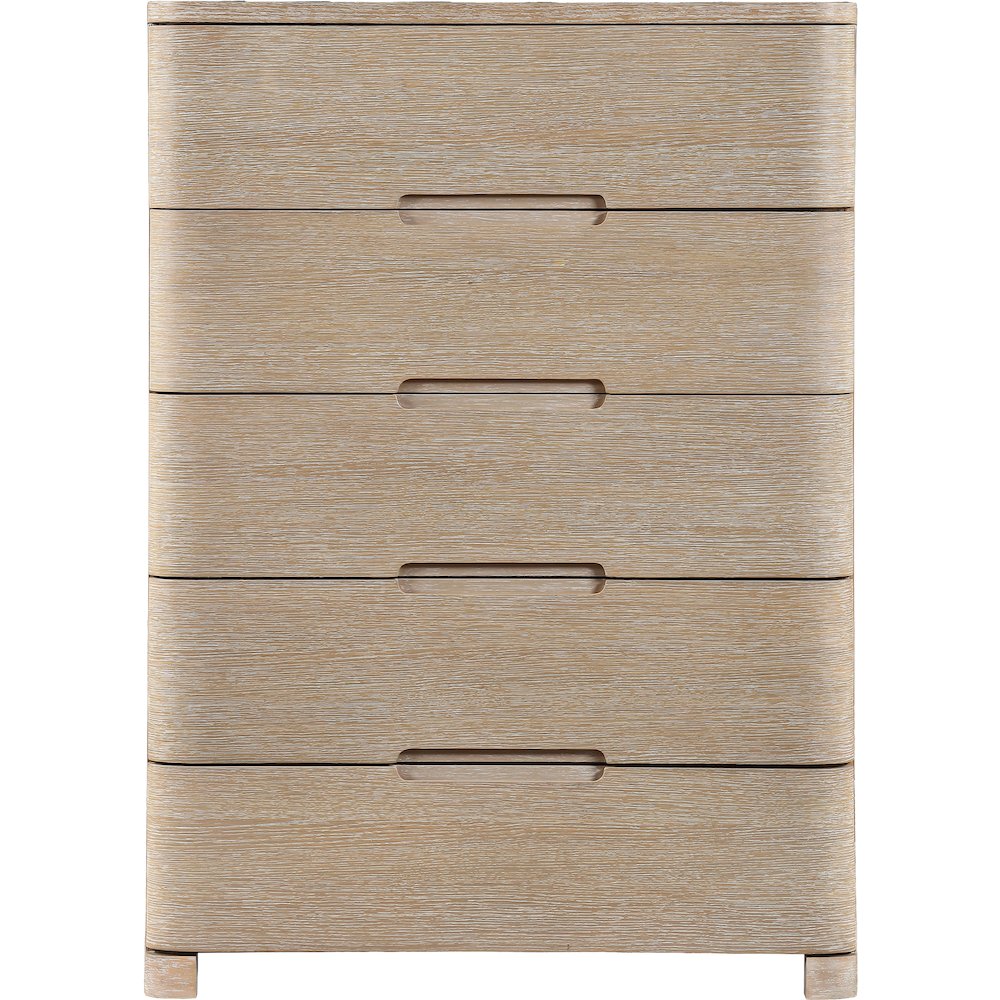 Caswell Natural Oak Veneer And Solid Wood Chest
