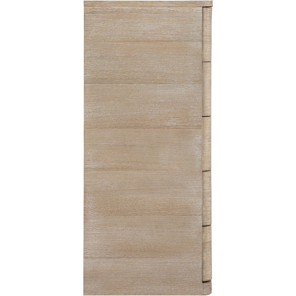 Caswell Natural Oak Veneer And Solid Wood Chest