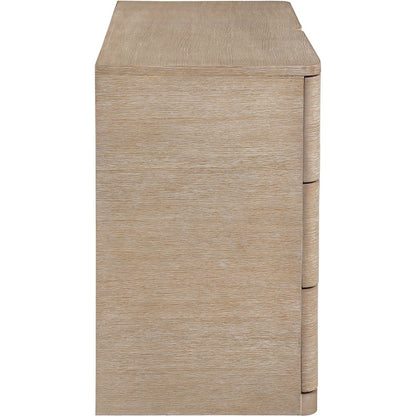 Caswell Natural Oak Veneer And Solid Wood Dresser