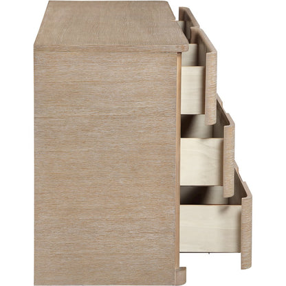 Caswell Natural Oak Veneer And Solid Wood Dresser